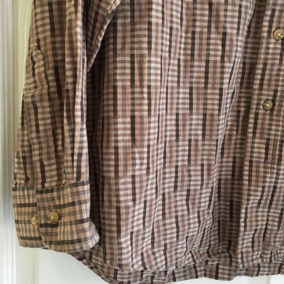 Voglio Men's Button Down Shirt Front Pocket-SZ L - Picture 5 of 6